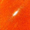 24" Electric Orange Sparkle Oracal 851 Sparkling Glitter Metallic Cast Vinyl By The Foot