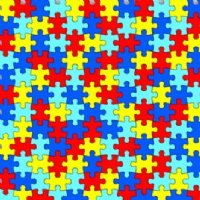 Autism Awareness Heat Transfer Vinyl By The Foot Pre-Masked
