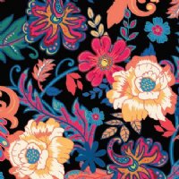 Boho Floral Heat Transfer Vinyl By The Foot Pre-Masked
