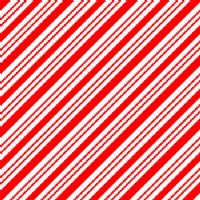 24" Candy Cane Stripes (Laminated) Vinyl By The Foot