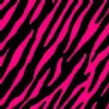6" Pink Zebra Vinyl By The Foot
