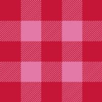 PRE-MASKED Red / Pink Buffalo Plaid Heat Transfer Vinyl By The Foot