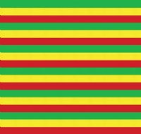 Red Yellow Green Stripes Heat Transfer Vinyl By The Foot Pre-Masked