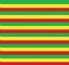 12" Red Yellow Green Stripes (Laminated) Vinyl By The Foot