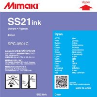 Mimaki SS21 Cyan Solvent Ink Cartridge