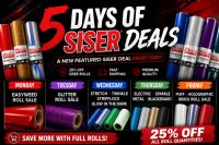 5 Days of Siser Deals