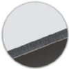 Omega-Bond 4ft x 8ft White 3mm Solid Core Aluminum Composite Panel