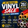 By The Foot Vinyl Sale - Buy More, Save More