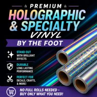 Holographic and Specialty Vinyl Sale
