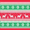 12" Christmas Sweater (Laminated) Vinyl By The Foot