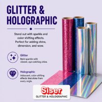 Glitter and Holographic HTV Sale