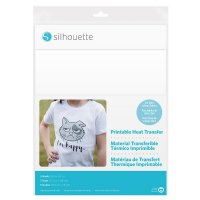 Silhouette Printable Heat Transfer for Light Fabrics