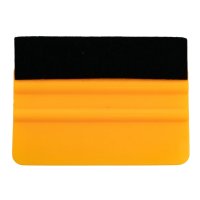 Lidco FELT EDGE YELLOW 4" SQUEEGEE