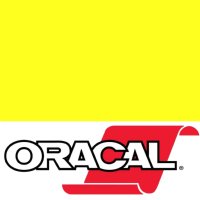 Yellow Oracal Fluorescent Cast Vinyl By The Foot