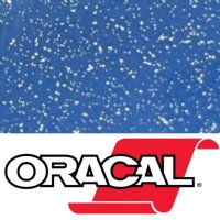 24" Dynamic Blue Sparkle Oracal 851 Sparkling Glitter Metallic Cast Vinyl By The Foot