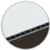 Alumalite 5MM 4ft x 8ft White Economy Corrugated Plastic Core Aluminum Panel