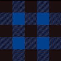 Royal Blue / Black Buffalo Plaid Heat Transfer Vinyl By The Foot Pre-Masked