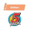 Build Your Own Glitter 1 Foot 5 Pack