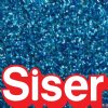 12" Siser Blue Glitter Heat Transfer By The Foot