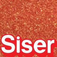 Siser Ember Orange Glitter Heat Transfer By The Foot