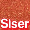 12" Siser Ember Orange Glitter Heat Transfer By The Foot