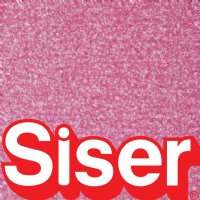12" Siser Flamingo Pink Glitter Heat Transfer By The Foot