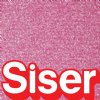 12" Siser Flamingo Pink Glitter Heat Transfer By The Foot
