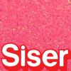 Siser Neon Pink Glitter Heat Transfer By The Foot