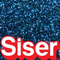 12" Siser Sapphire Glitter Heat Transfer By The Foot