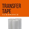 Transfer Tape Offcuts/Closeouts
