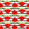 PRE-MASKED Watermelon Splash Heat Transfer Vinyl By The Foot