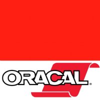 Red Oracal Fluorescent Cast Vinyl By The Foot
