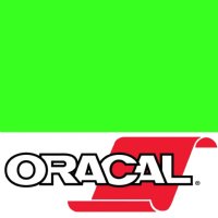 Green Oracal Fluorescent Cast Vinyl By The Foot