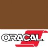 12" Clay Brown Oracal 631 Removable Vinyl By The Foot; 