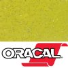 12" Daffodil Yellow Sparkle Oracal 851 Sparkling Glitter Metallic Cast Vinyl By The Foot