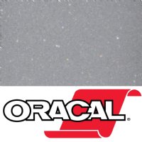 12" Intense Silver Sparkle Oracal 851 Sparkling Glitter Metallic Cast Vinyl By The Foot