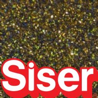 Black Gold Siser Glitter 12" x 5 yd Roll
