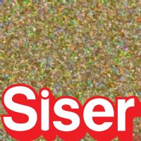 12" Siser Gold Confetti Glitter Heat Transfer By The Foot