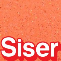 Neon Orange Siser Glitter 20" x 50 yd Roll