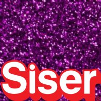 Siser Purple Glitter Heat Transfer By The Foot