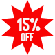 15% Off Overstock Itmes