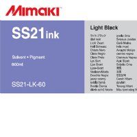 Mimaki SS21 Light Black 600ml Solvent Ink Pouch