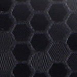 15" Black Honeycomb Oracal 975 Premium Structure Cast By The Foot
