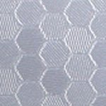 15" Silver Grey Honeycomb Oracal 975 Premium Structure Cast By The Foot