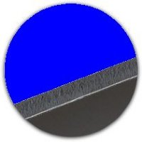 	 Aluminum Composite 3mm Blue 4ft x 8ft 2-Sided Sign Board