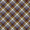24" Autumn Plaid (Laminated) Vinyl By The Foot