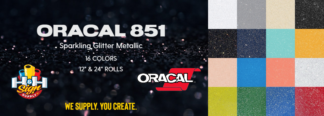 ORACAL 851 SPARKLE GLITTER METALLIC VINYL