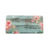 Barnwood Blue Pattern Acrylic License Plate Blank