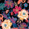 Boho Floral Heat Transfer Vinyl By The Foot Pre-Masked