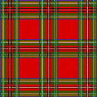 Christmas Tartan Heat Transfer Vinyl By The Foot Pre-Masked